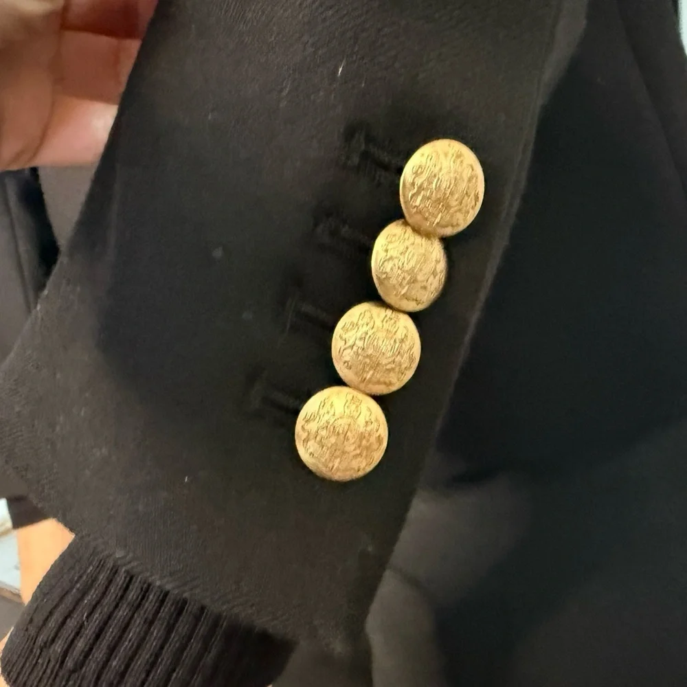 J crew Schoolboy black blazer - Picture 4 of 8